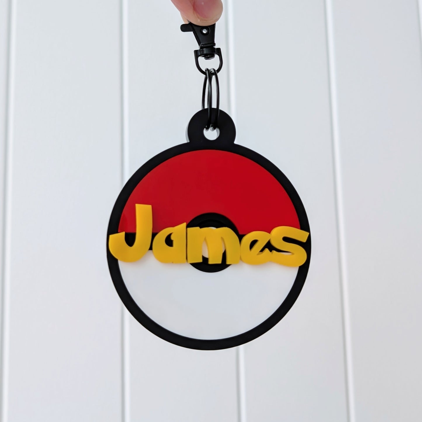Personalised Gamer Ball Keyring