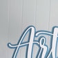 Name Plaque - Acrylic backing