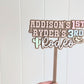 Cake Topper Double Layer - First Rodeo
