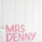Teacher Name Desk Plaque