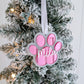 Paw Christmas Ornament