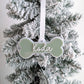 Dog Bone Christmas Ornament