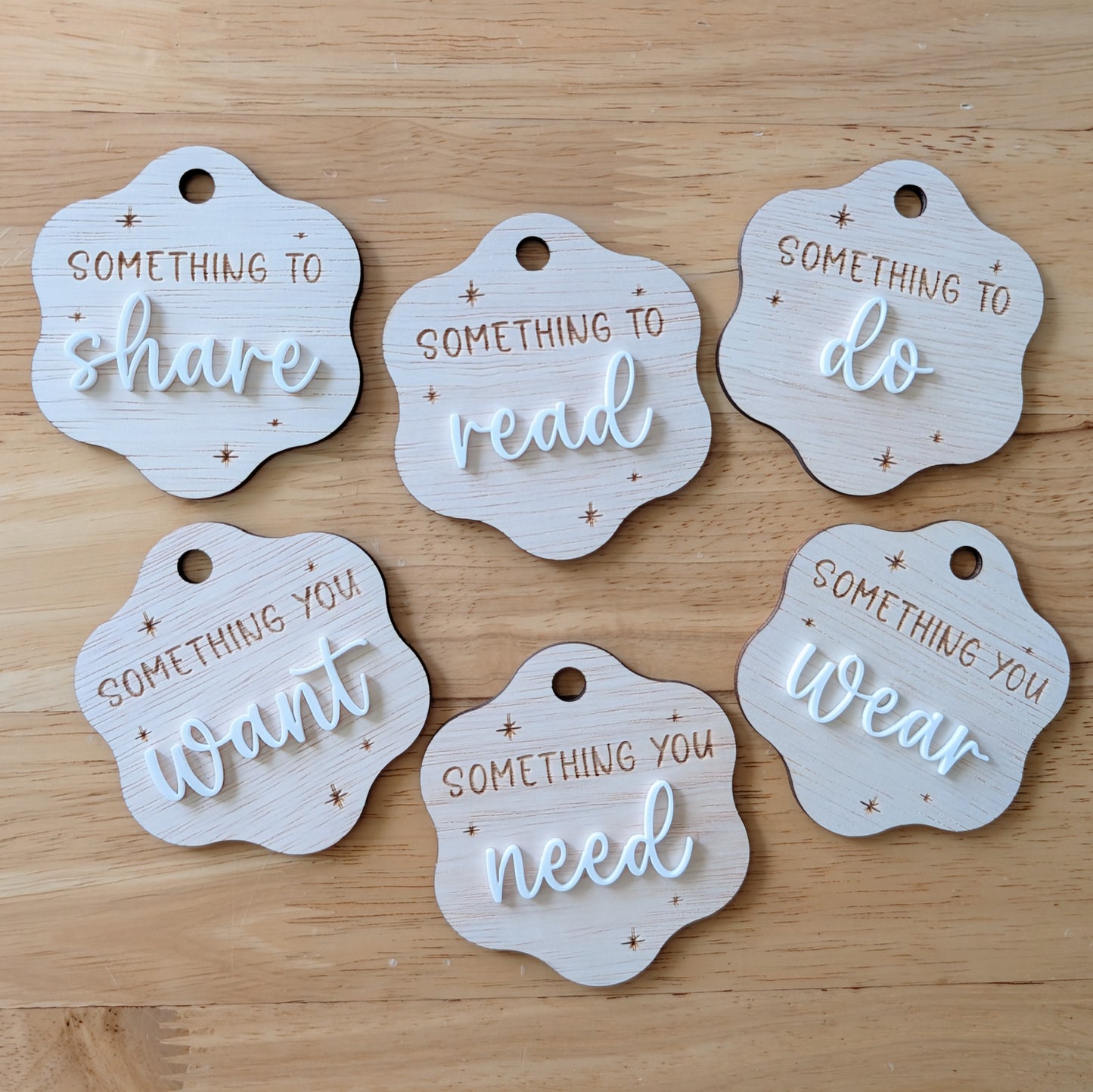 Christmas Gift Tag Set - 'Something you'