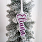 Santa Sack Name Tag