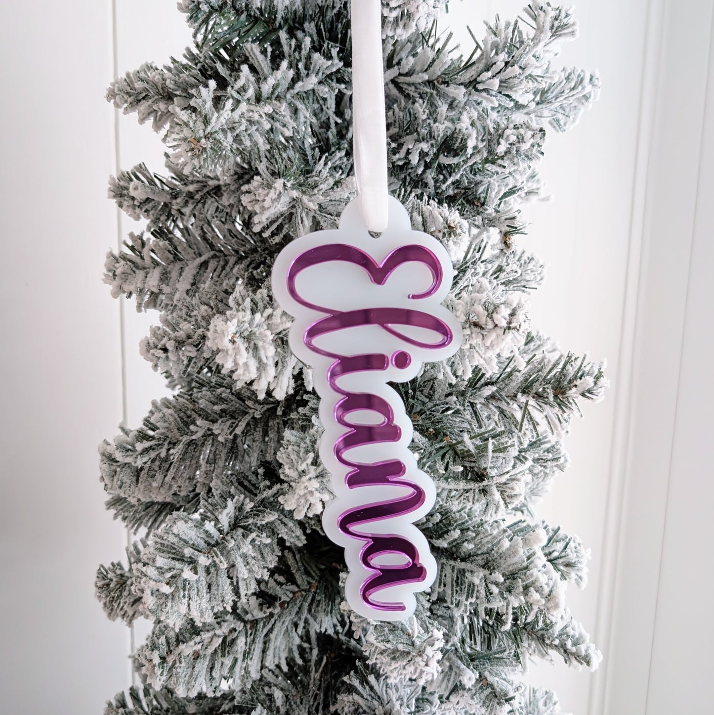 Santa Sack Name Tag