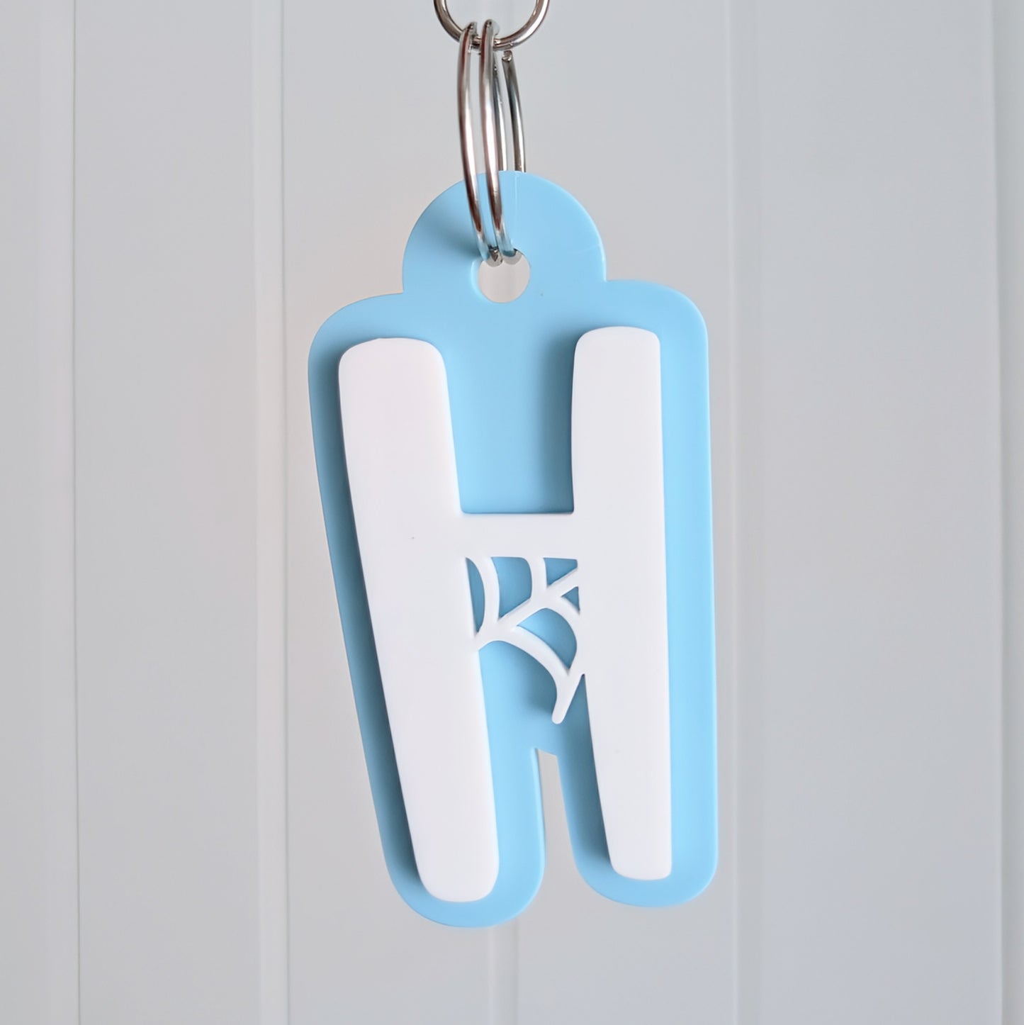 Spider Web Letter Bag Tag