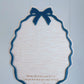 Handprint Bow Plaque