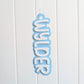 Personalised Acrylic Bag Tag