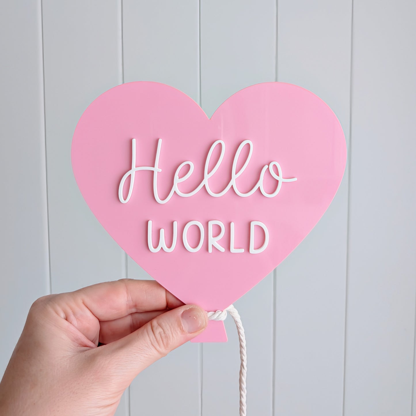 Milestone Heart Balloons - Set of 12