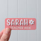 Acrylic Magnetic Name Badge - Classic