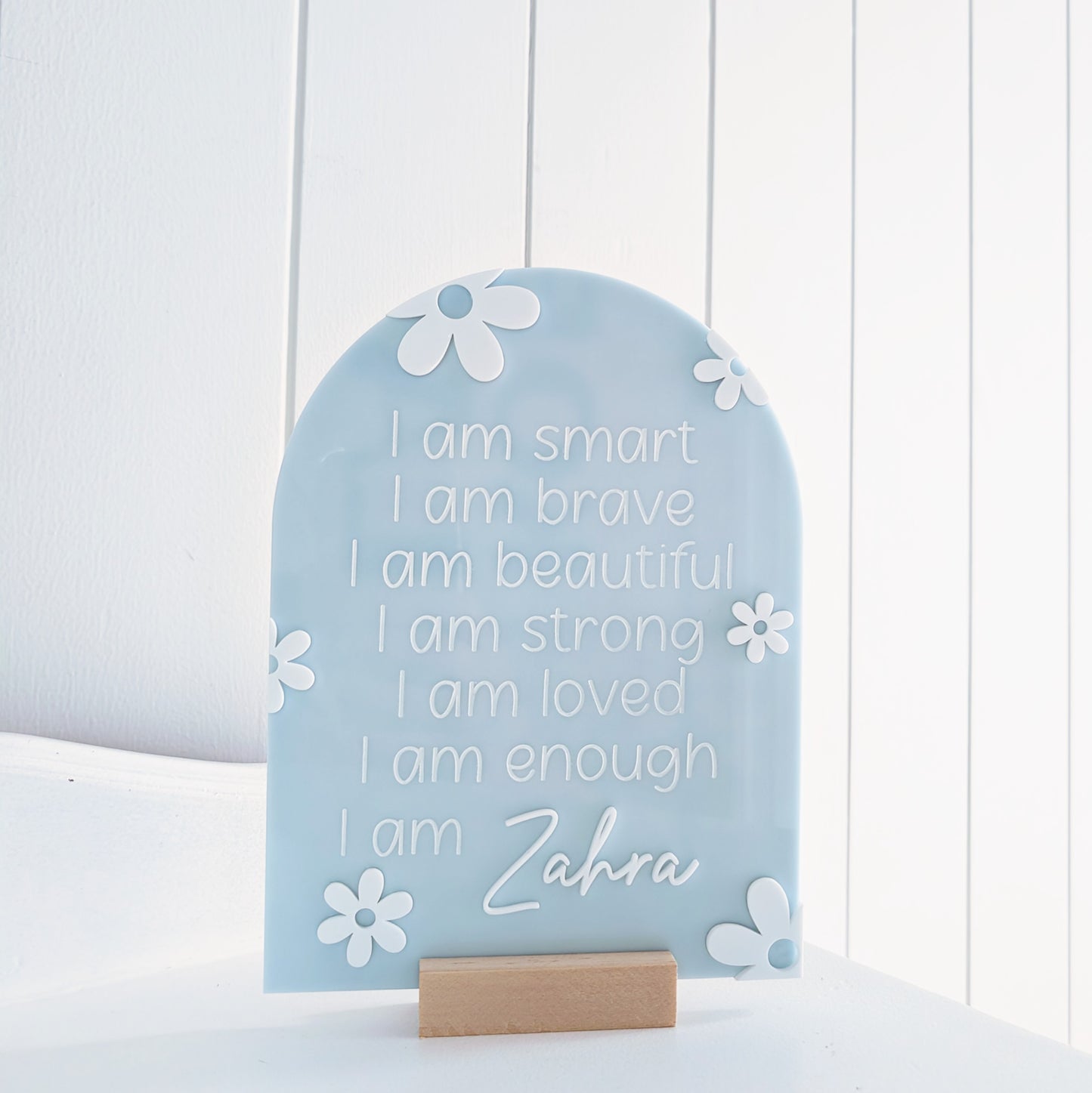 Daisy - Acrylic Affirmation Arch