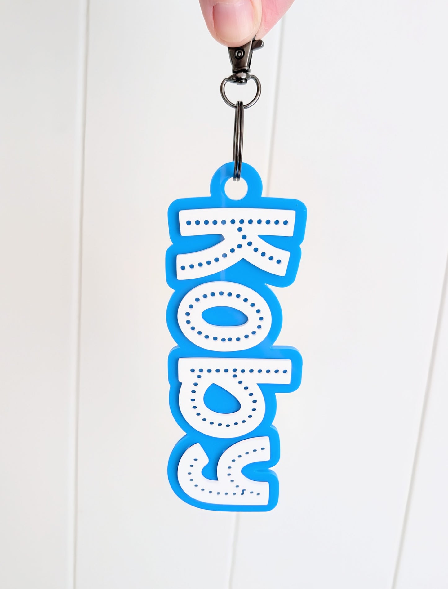 Dots Bag Tag - Lou James Creations 