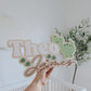 Name Plaque with Dinosaur - Lou James Creations 