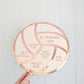 Netball Wooden Plaque - Coach Gift