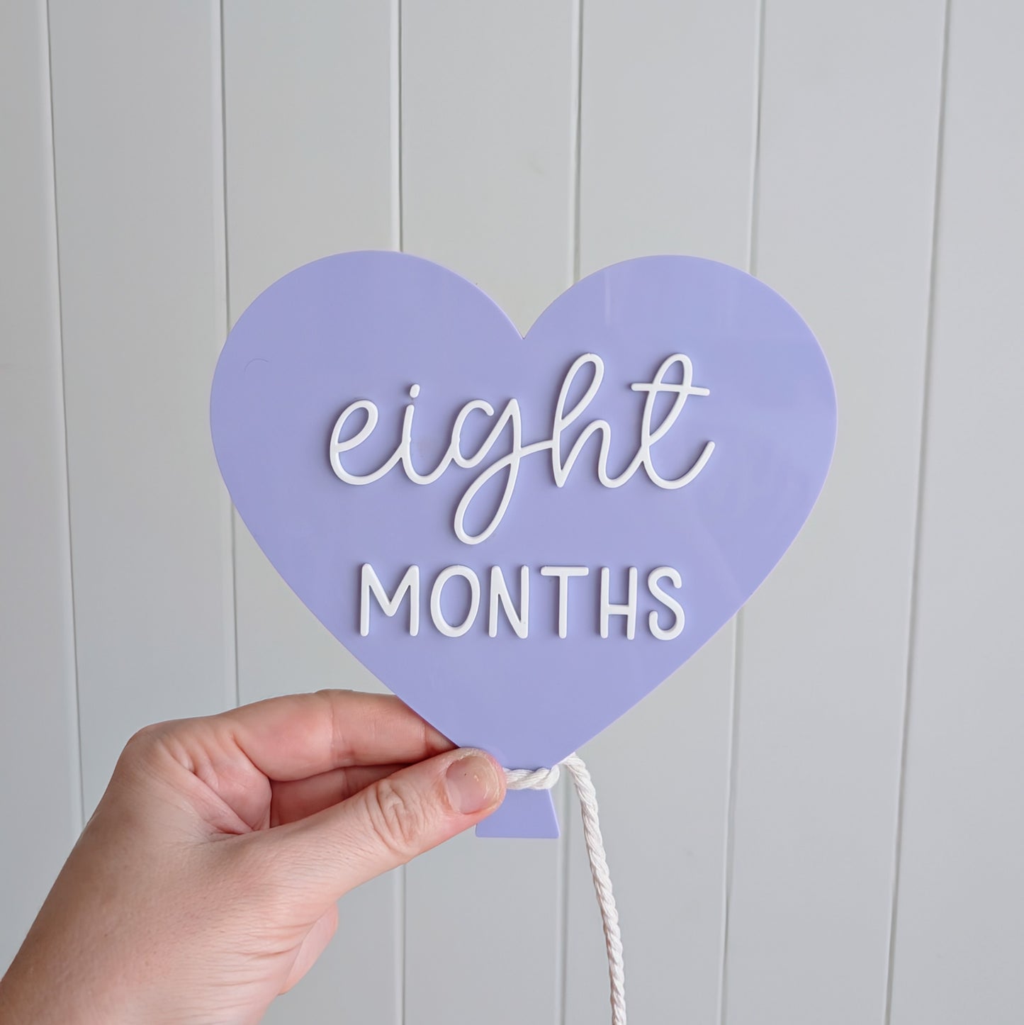 Milestone Heart Balloons - Set of 12