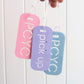 School Pick Up Tags