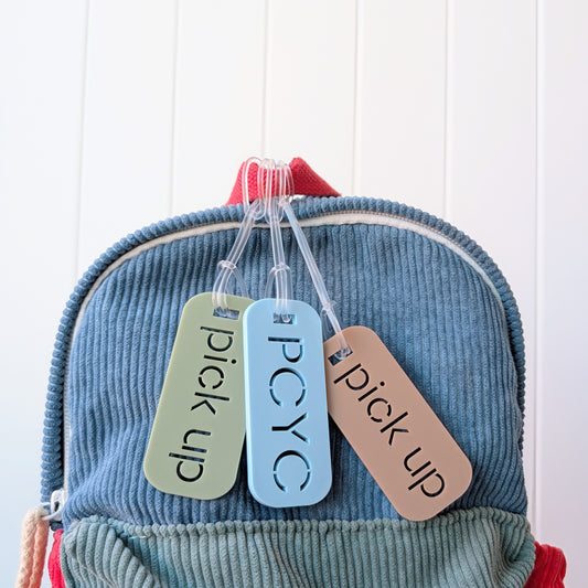 School Pick Up Tags