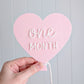 Milestone Heart Balloons - Set of 12