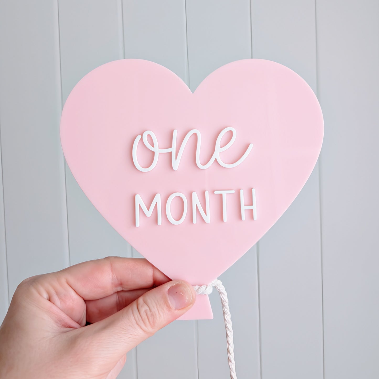 Milestone Heart Balloons - Set of 12