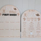 Birthday 12 Month Photo Board - First Rodeo Theme