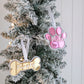 Dog Bone Christmas Ornament