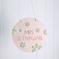 Teacher Daisy Wall Plaque
