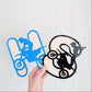 Motorbike Theme Letters