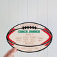 Football Wooden Plaque - Coach Gift