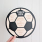 Soccer Ball Wooden Plaque - Coach Gift