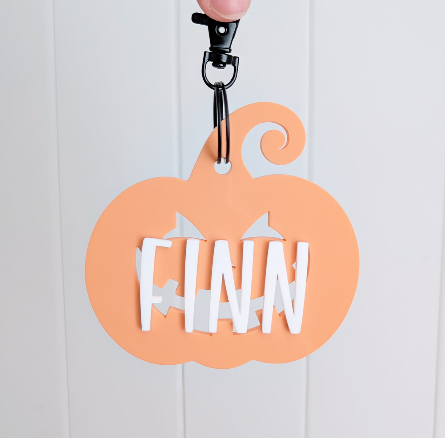 Halloween Scary Pumpkin Tag
