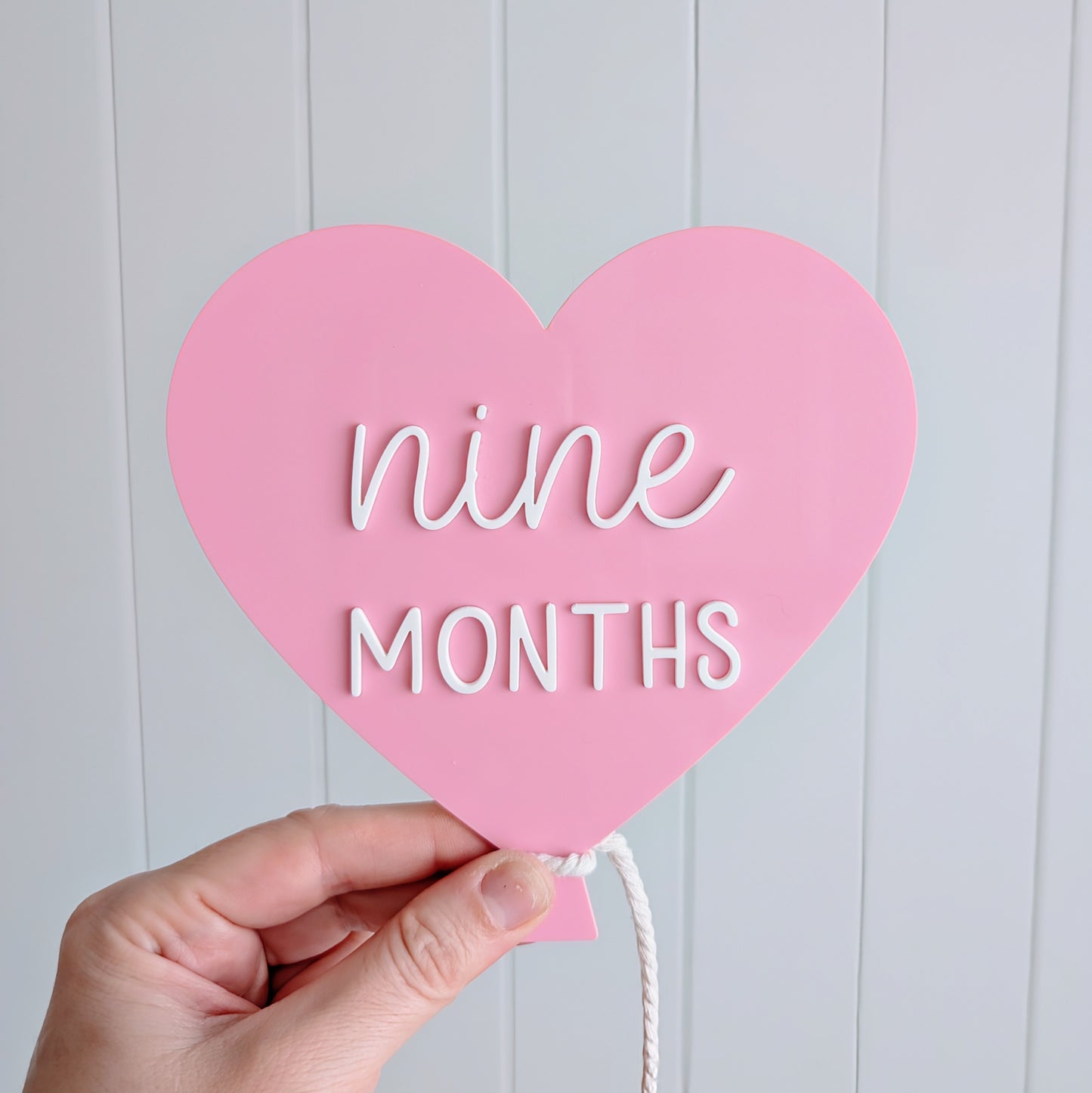 Milestone Heart Balloons - Set of 12