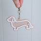 Dachshund Keyring