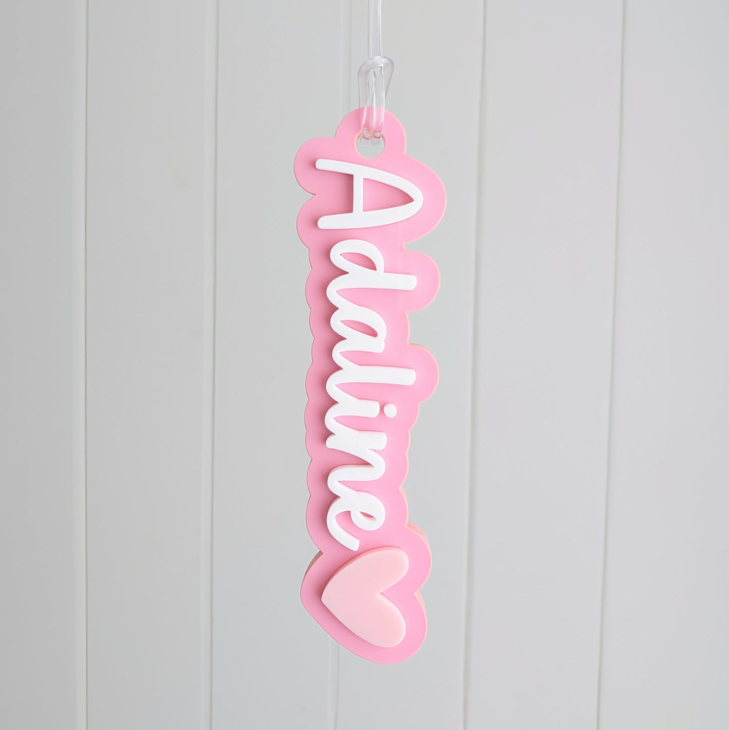Double Layer Bag Tag with Decal