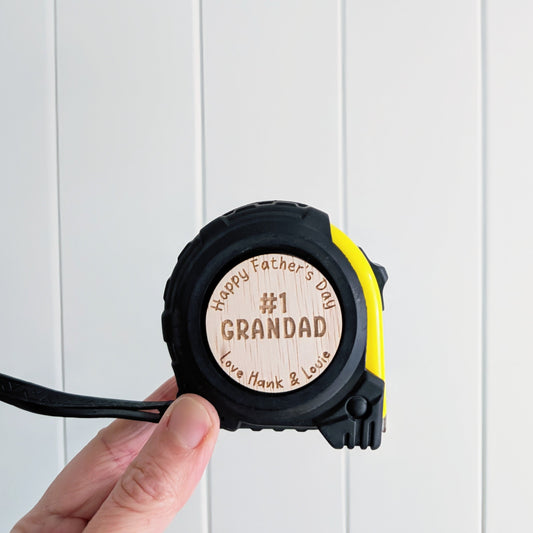 Father's Day Tape Measure - Lou James Creations 