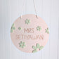 Teacher Daisy Wall Plaque