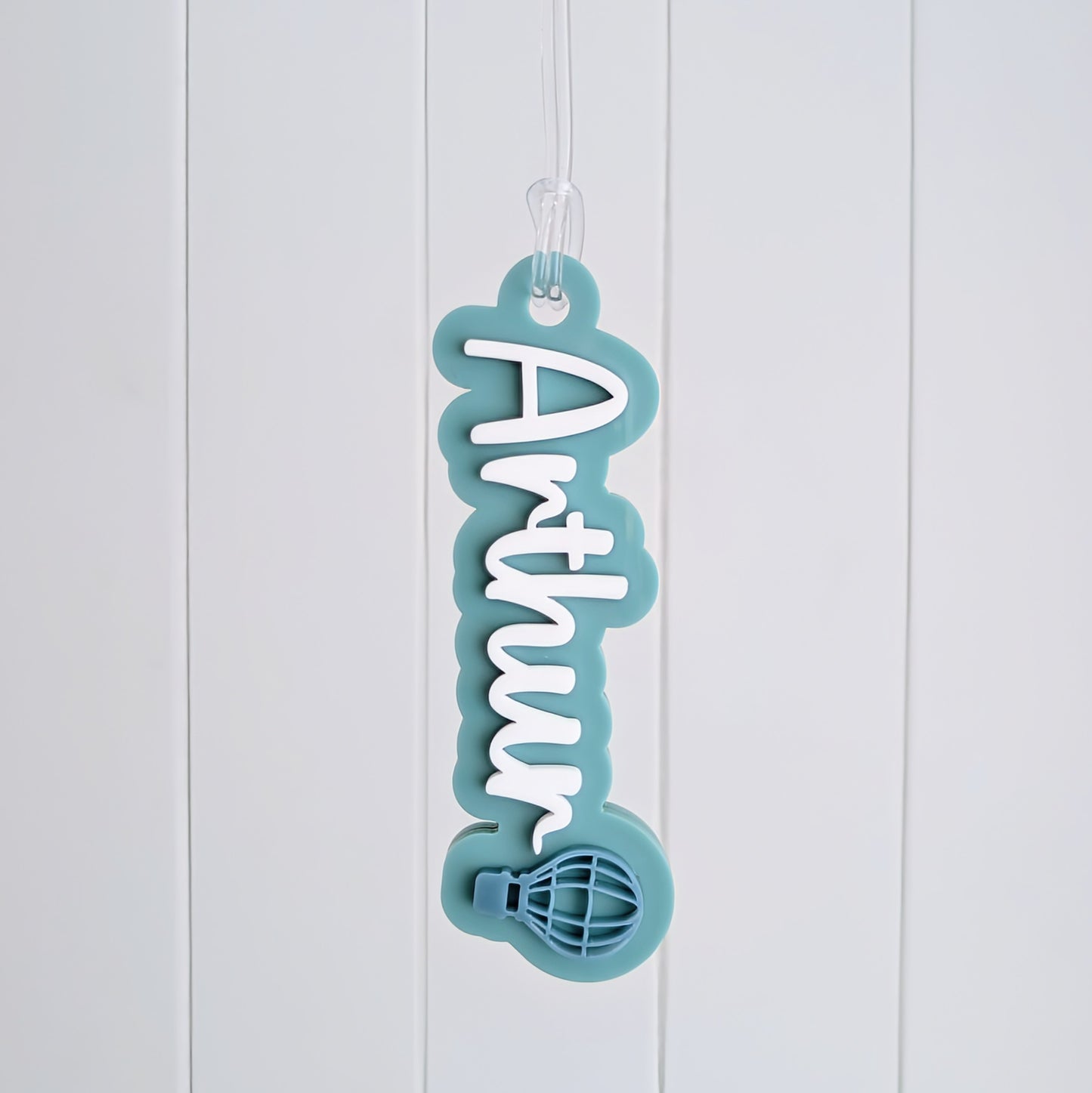 Double Layer Bag Tag with Decal
