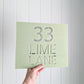 House Sign Street Address - Rectangle