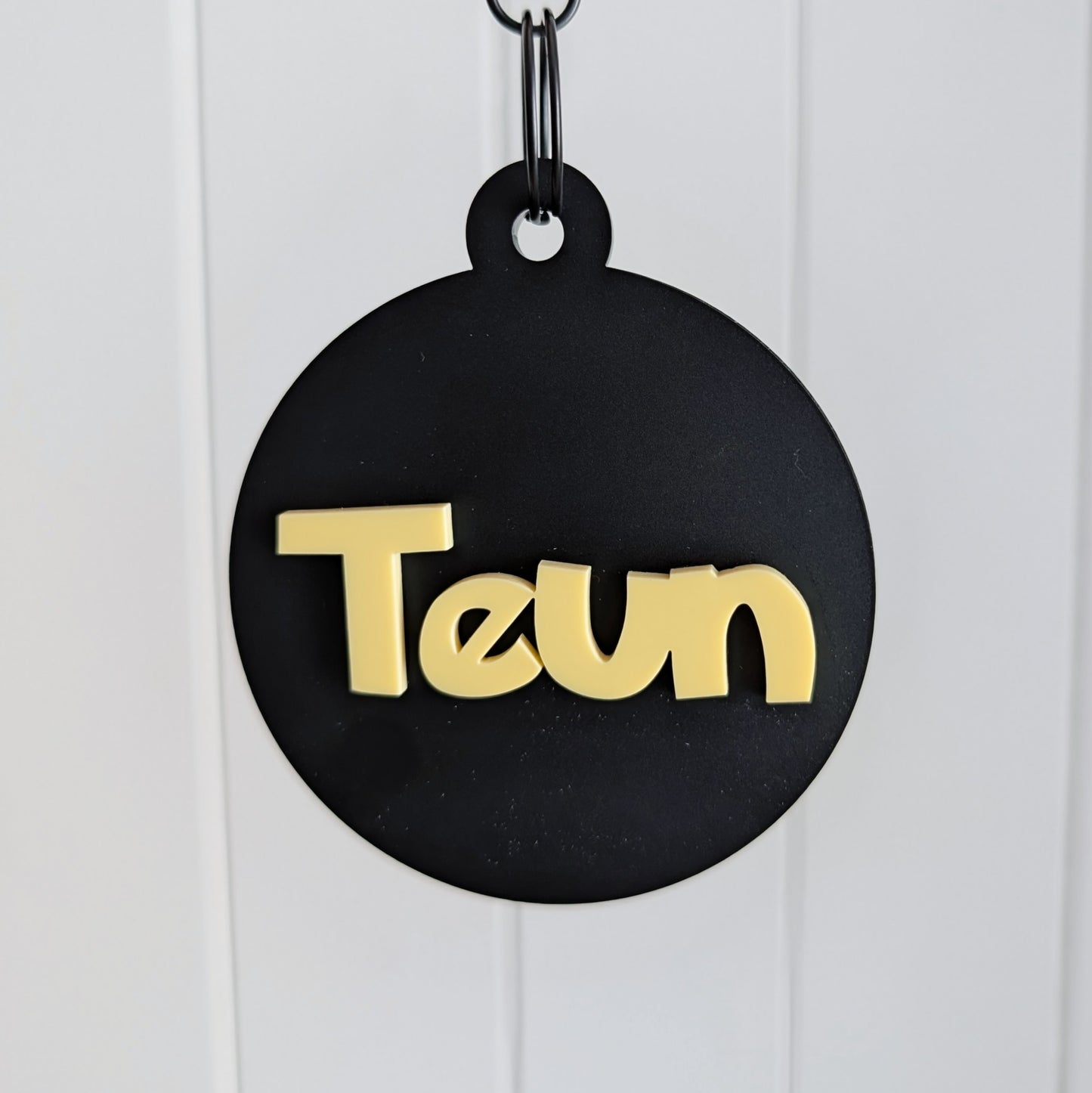 Personalised Gamer Ball Bag Tag