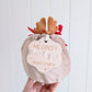 Mini Reindeer Velvet Sack