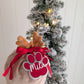 Paw Christmas Gift Tag