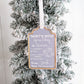 Santa Sack Personalised Tag - Naughty or Nice