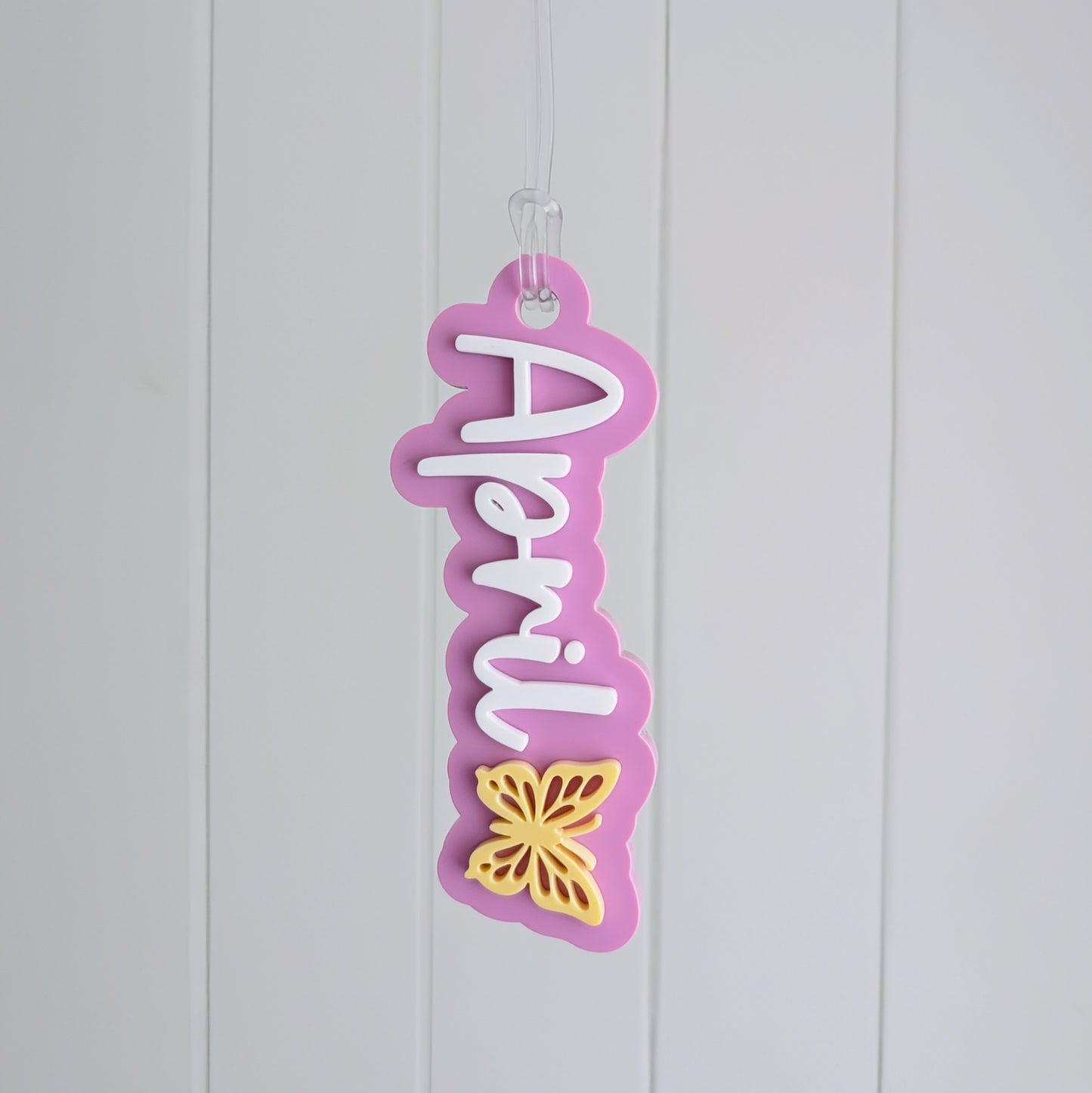 Double Layer Bag Tag with Decal